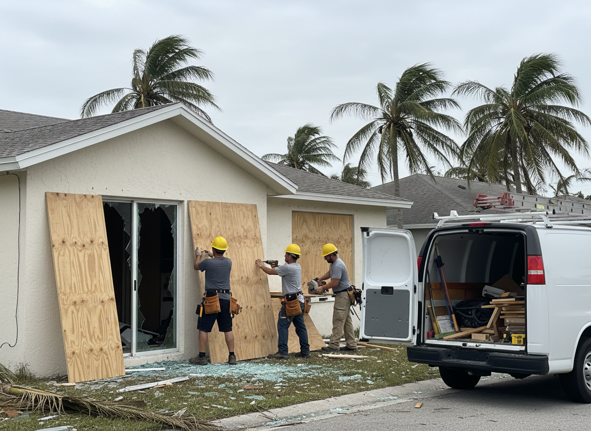 Emergency Board Up in Cape Coral, FL