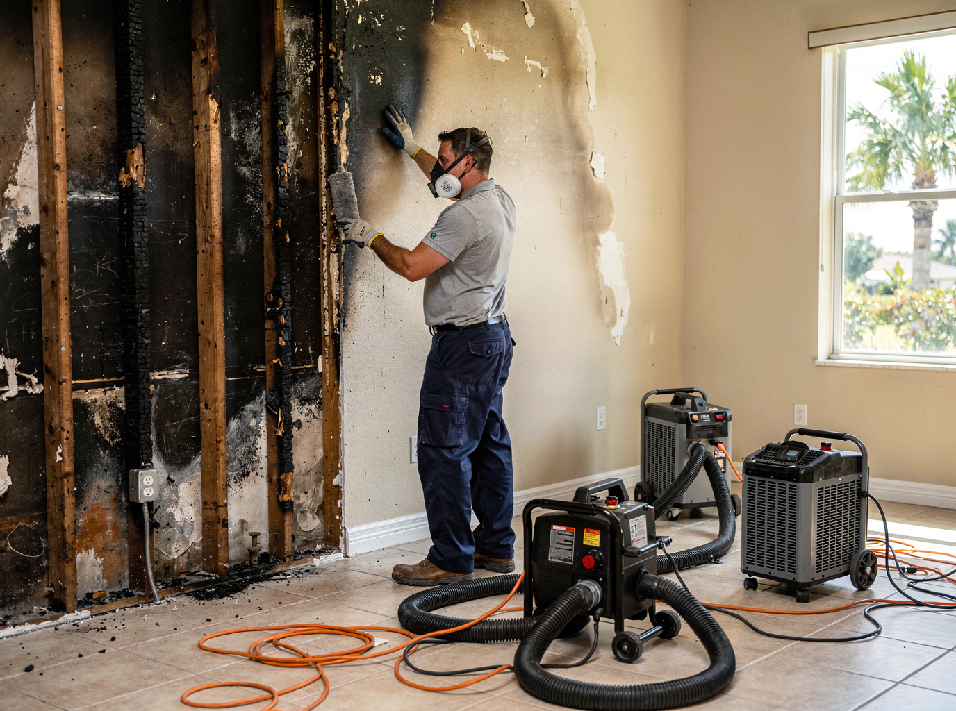 Fire Damage Restoration in Cape Coral, FL