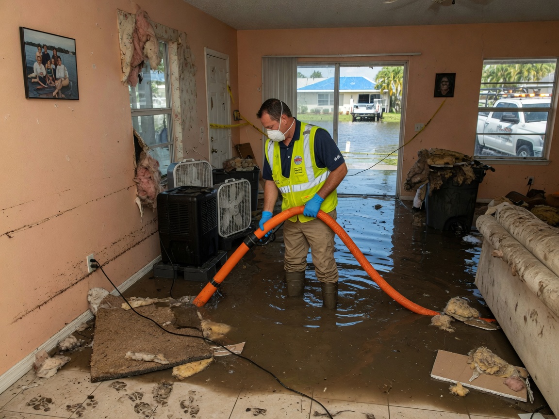 Flood Cleanup in Cape Coral, FL