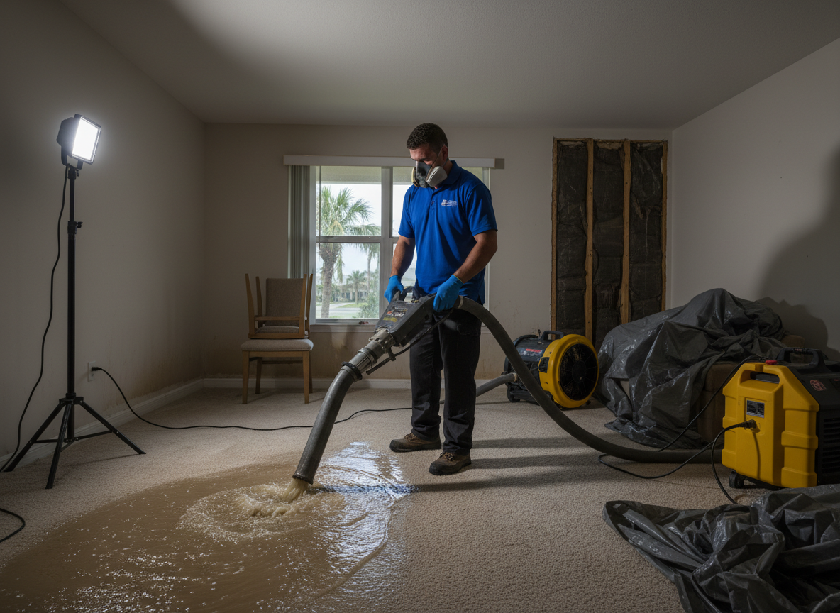 Water Damage Restoration in Cape Coral, FL